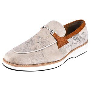 LIBERTYZENO Mens Manmade Leather Loafers and Slip On Shoes